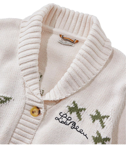 Women's Signature Original Cotton Sweater, Shawl Cardigan Novelty L.L.Bean Featured