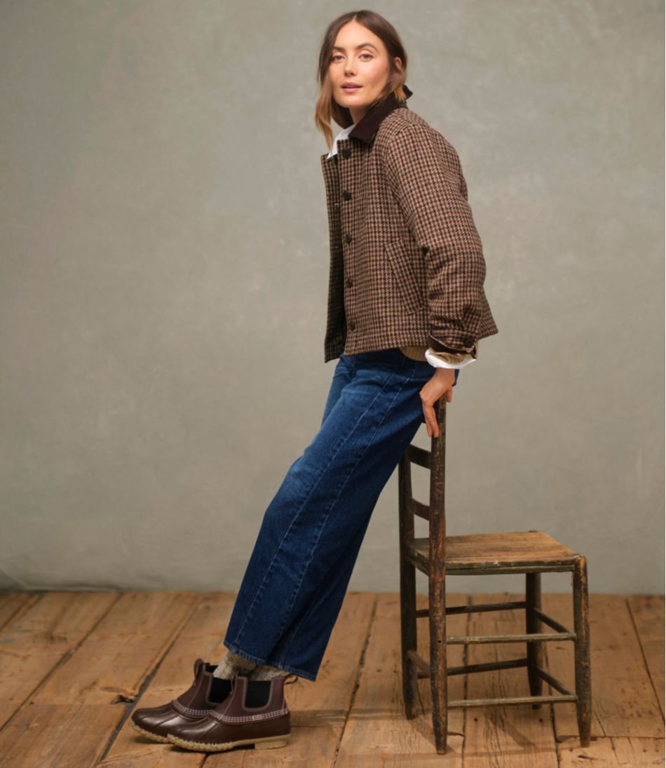 Women's Signature 1912 Premium Jeans, High-Rise Barrel Ankle L.L.Bean Popular