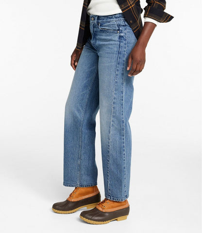 Women's Signature 1912 Premium Jeans, High-Rise Barrel Ankle L.L.Bean Popular
