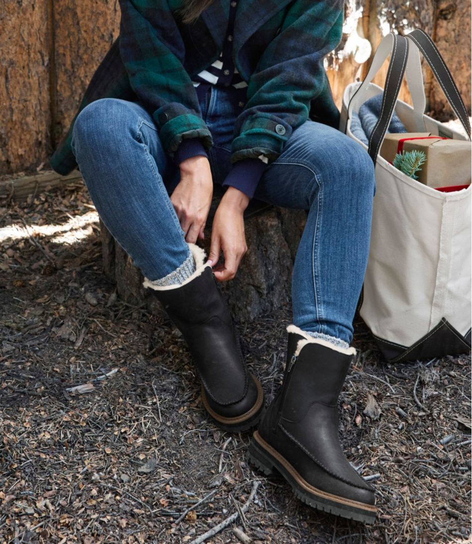 Women's Camden Hill Moto Boots L.L.Bean Recommended