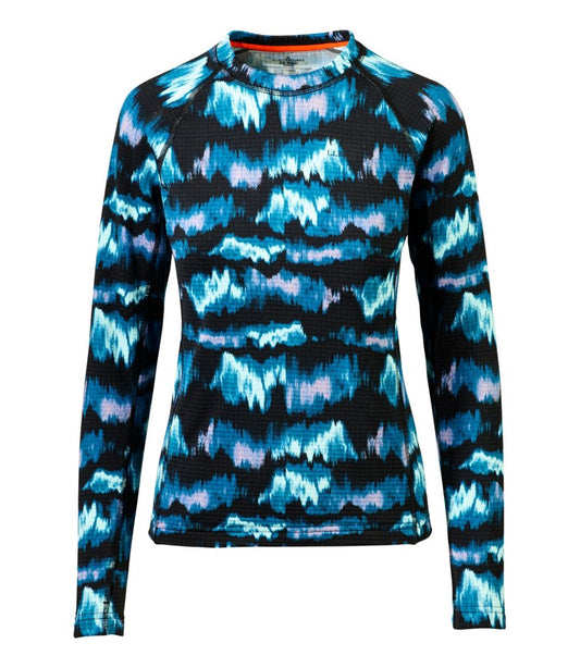 Women's L.L.Bean Heavyweight Base Layer Crew Top, Print L.L.Bean Essential