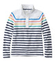 White Multi Stripe