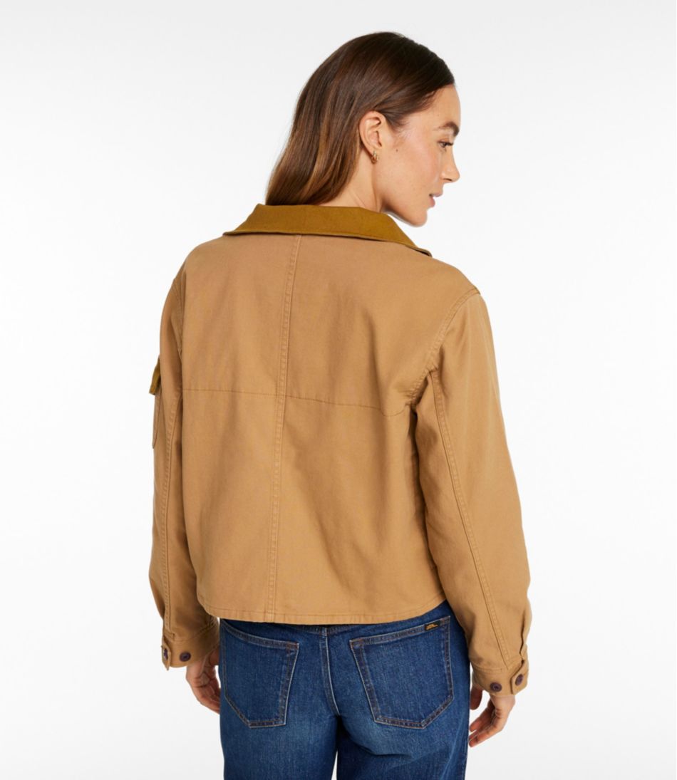 Women's Signature Northwoods Canvas Jacket L.L.Bean New