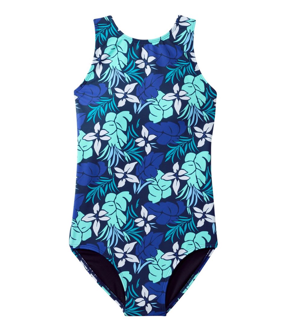 Women's BeanSport Highneck Tanksuit, Print L.L.Bean Trending