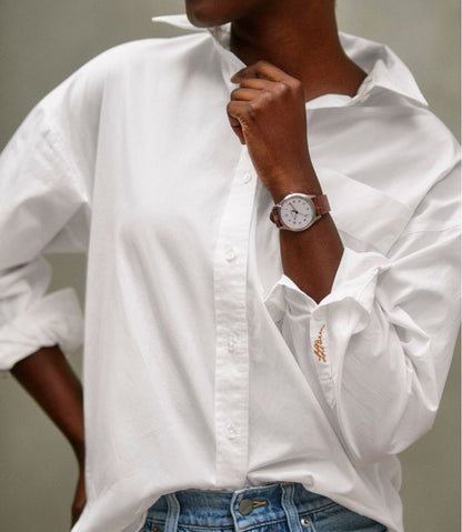 Women's Signature Premium Essential Poplin Shirt, Long-Sleeve L.L.Bean Trending