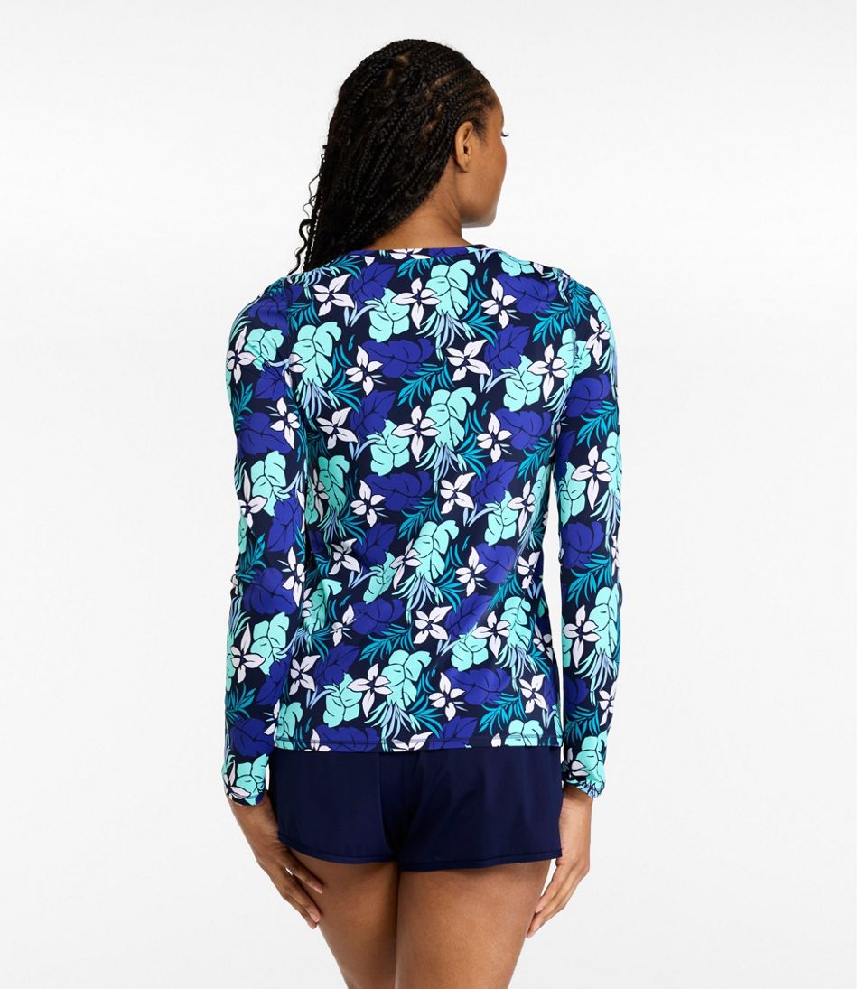 Women's SunSmart UPF 50+ SunShirt, Long-Sleeve Print L.L.Bean Top Pick