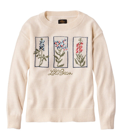 Oatmeal Heather Floral,X-Small