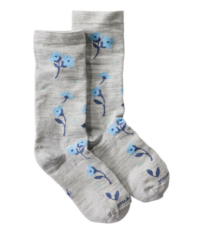 Women's Smartwool Everyday Garden Gala Crew Socks L.L.Bean Best Seller