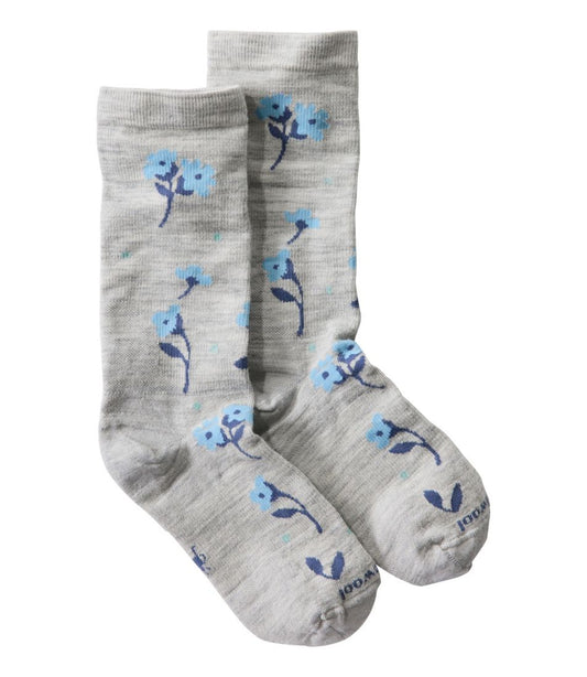 Women's Smartwool Everyday Garden Gala Crew Socks L.L.Bean Best Seller