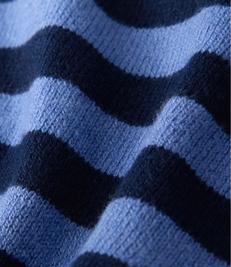 Women's Cotton/Cashmere Knit Triangle Scarf, Striped L.L.Bean Classic