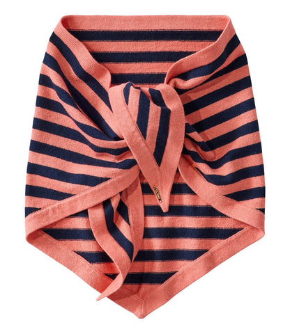 Dark Salmon/Classic Navy Stripe,OS
