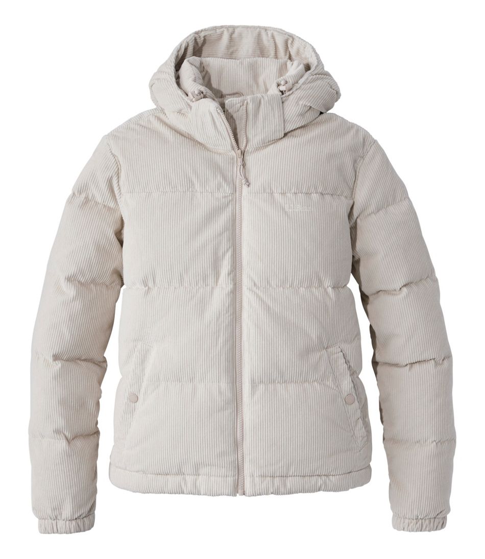 Women's Mountain Classic Down Jacket, Corduroy L.L.Bean New