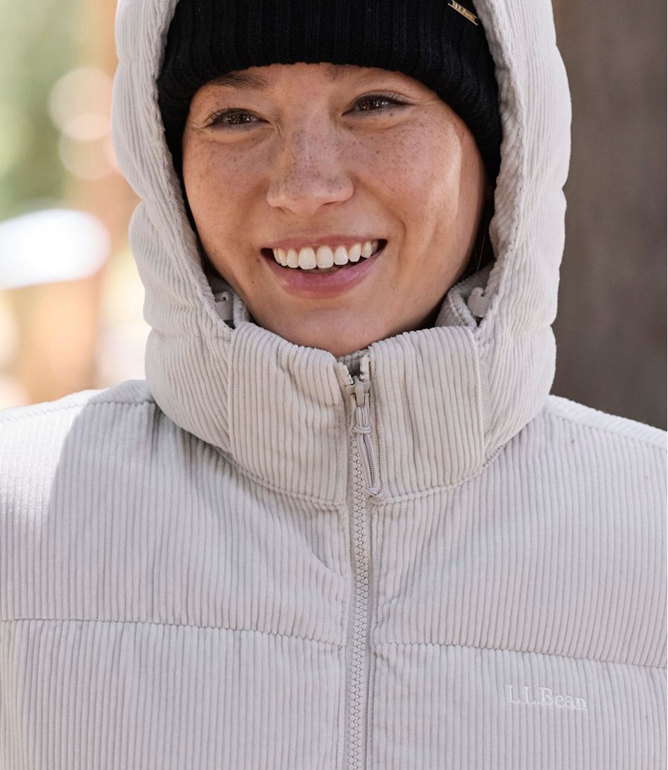 Women's Mountain Classic Down Jacket, Corduroy L.L.Bean New