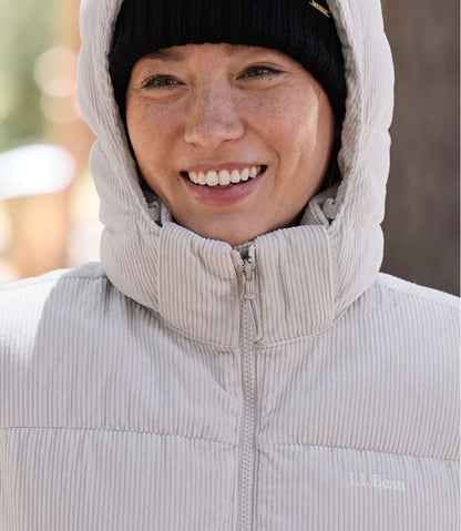 Women's Mountain Classic Down Jacket, Corduroy L.L.Bean New