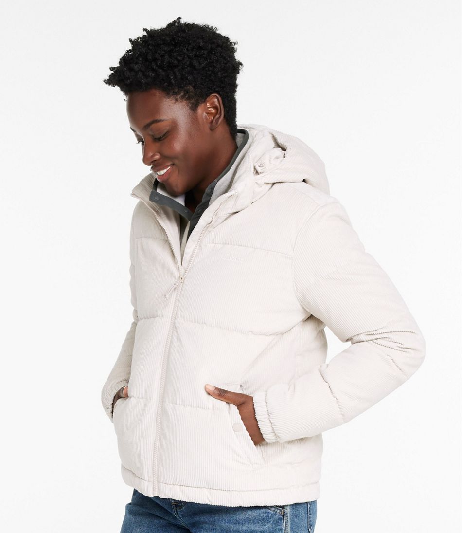 Women's Mountain Classic Down Jacket, Corduroy L.L.Bean New