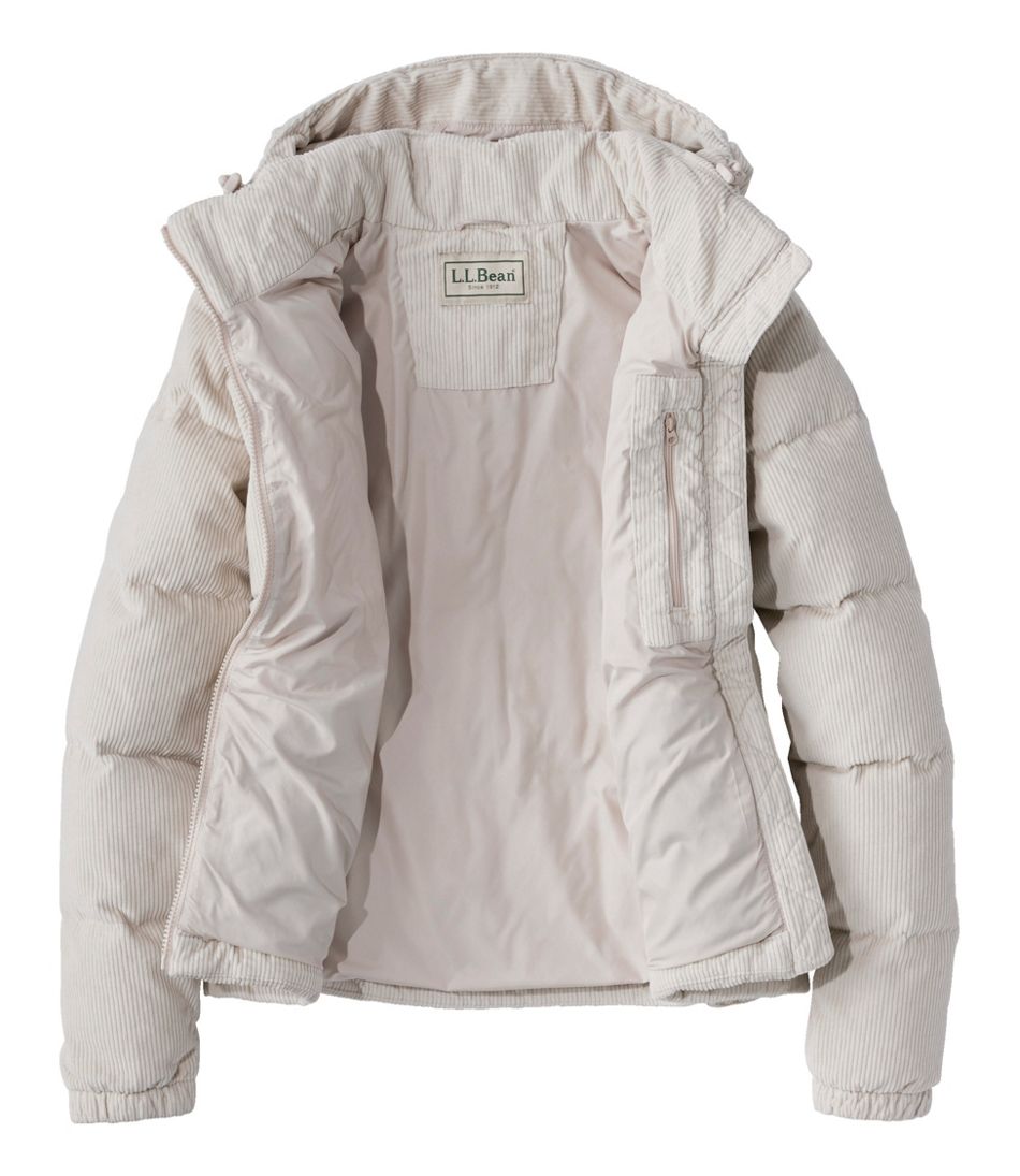 Women's Mountain Classic Down Jacket, Corduroy L.L.Bean New