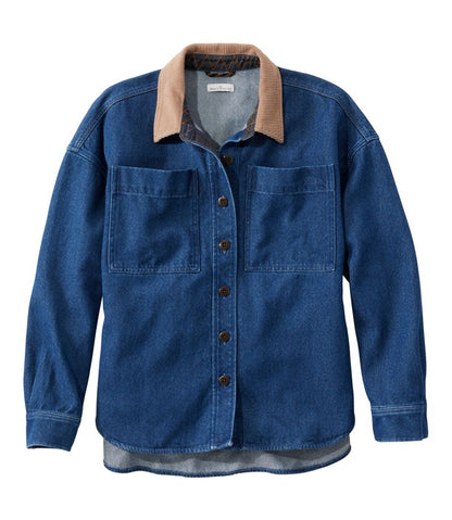 Women's Signature Denim Shirt Jac L.L.Bean Featured