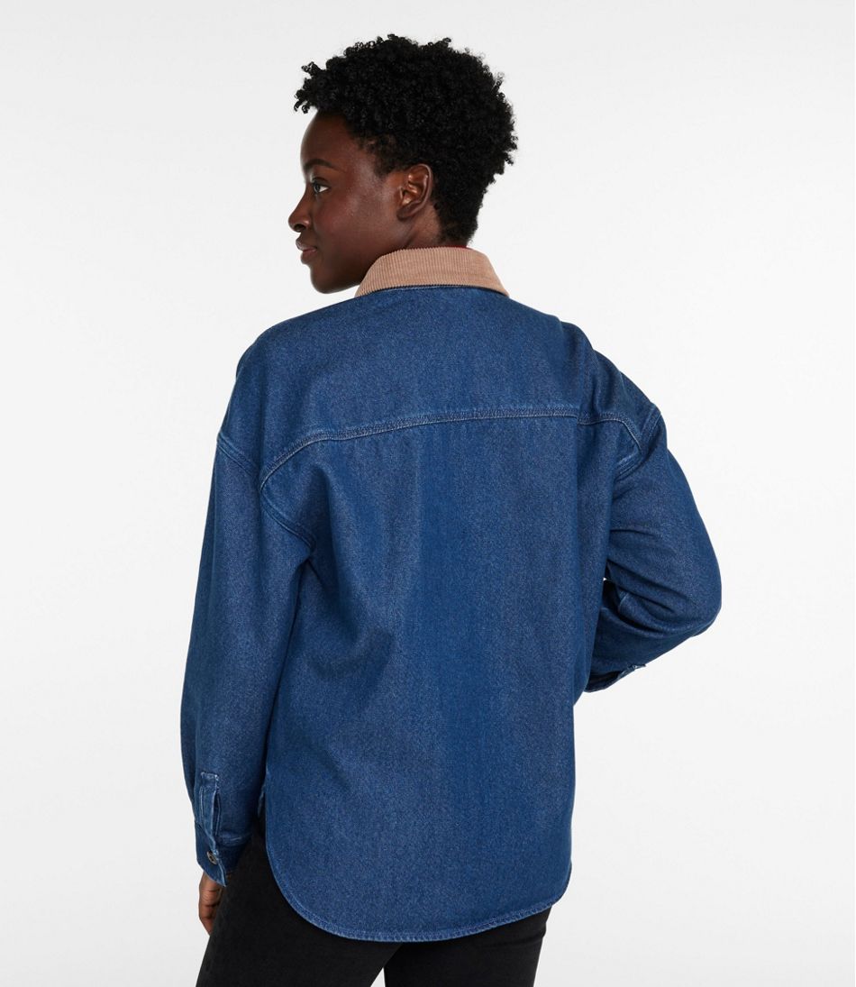 Women's Signature Denim Shirt Jac L.L.Bean Featured