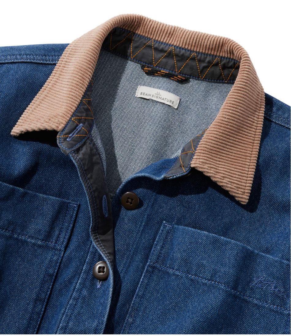 Women's Signature Denim Shirt Jac L.L.Bean Featured