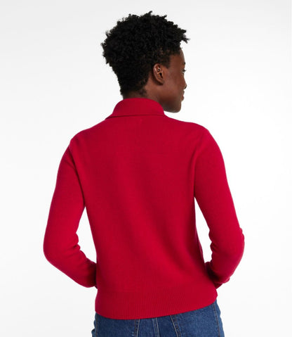 Women's Signature Camp Merino Wool Sweater, Cardigan L.L.Bean Best Seller
