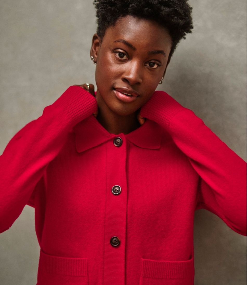 Women's Signature Camp Merino Wool Sweater, Cardigan L.L.Bean Best Seller