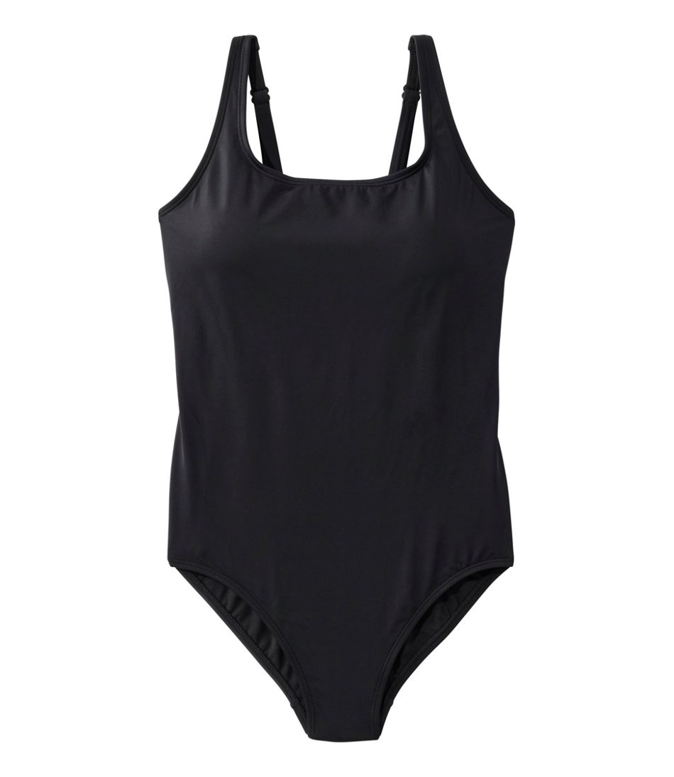 Women's L.L.Bean Coastal Essential Swimwear, Scoop Tanksuit L.L.Bean Everyday