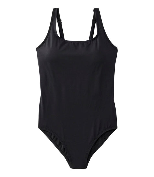 Women's L.L.Bean Coastal Essential Swimwear, Scoop Tanksuit L.L.Bean Everyday