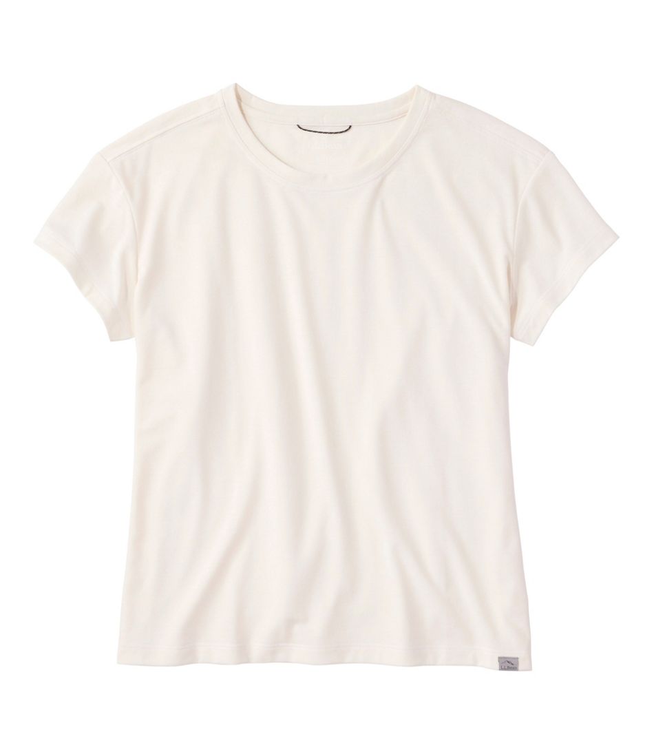 Women's Mountainside Crewneck Tee, Short-Sleeve L.L.Bean Value