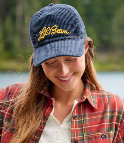 Adults' L.L.Bean Corduroy Baseball Cap L.L.Bean New