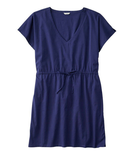 Women's L.L.Bean Coastal Cotton Cover-Up Caftan L.L.Bean Trending