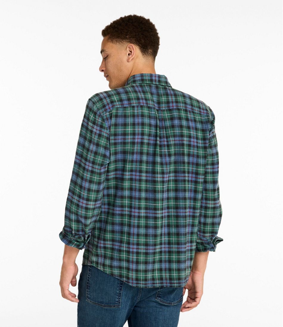 Men's Sunwashed Twill Shirt, Slightly Fitted Untucked Fit L.L.Bean Recommended