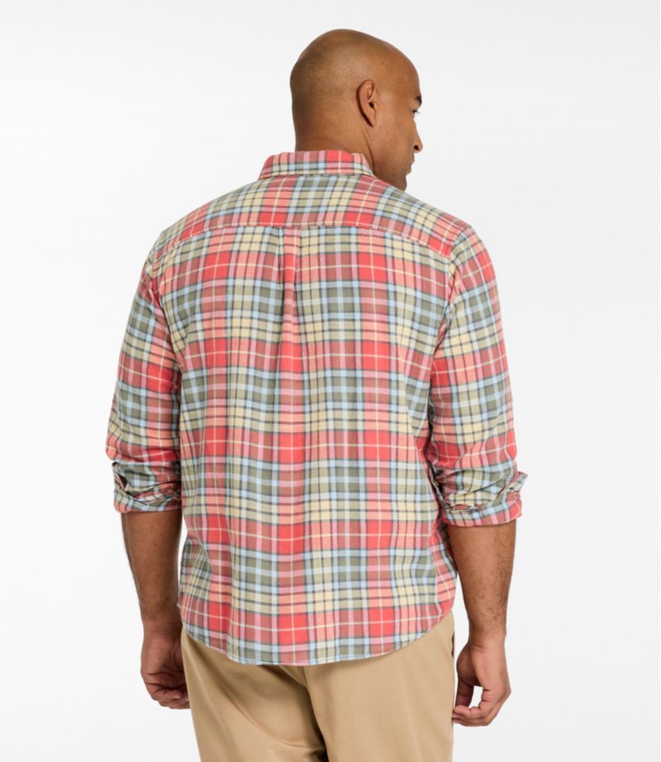 Men's Sunwashed Twill Shirt, Slightly Fitted Untucked Fit L.L.Bean Recommended