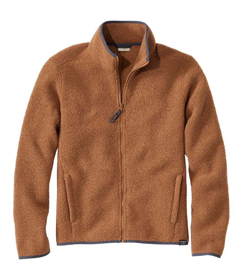Men's All Season Wool Fleece Full-Zip Sweater L.L.Bean Classic