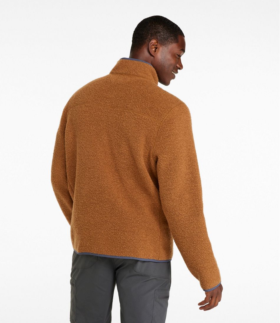 Men's All Season Wool Fleece Full-Zip Sweater L.L.Bean Classic