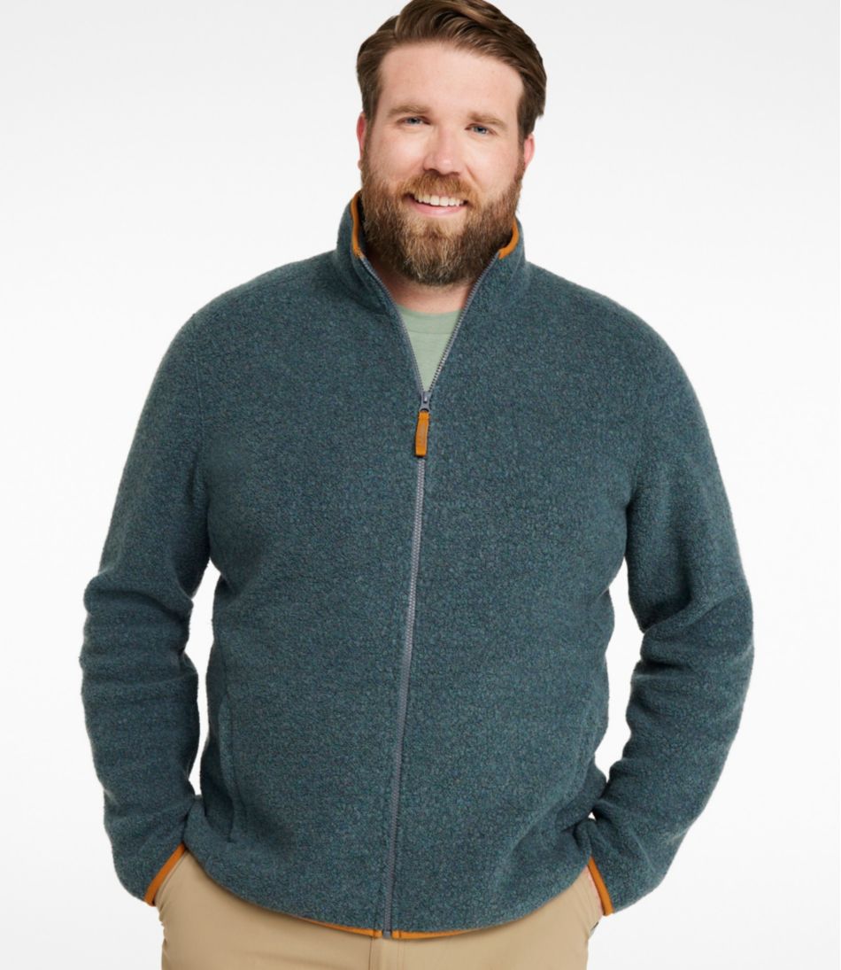Men's All Season Wool Fleece Full-Zip Sweater L.L.Bean Classic