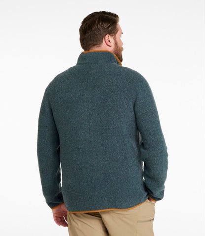 Men's All Season Wool Fleece Full-Zip Sweater L.L.Bean Classic