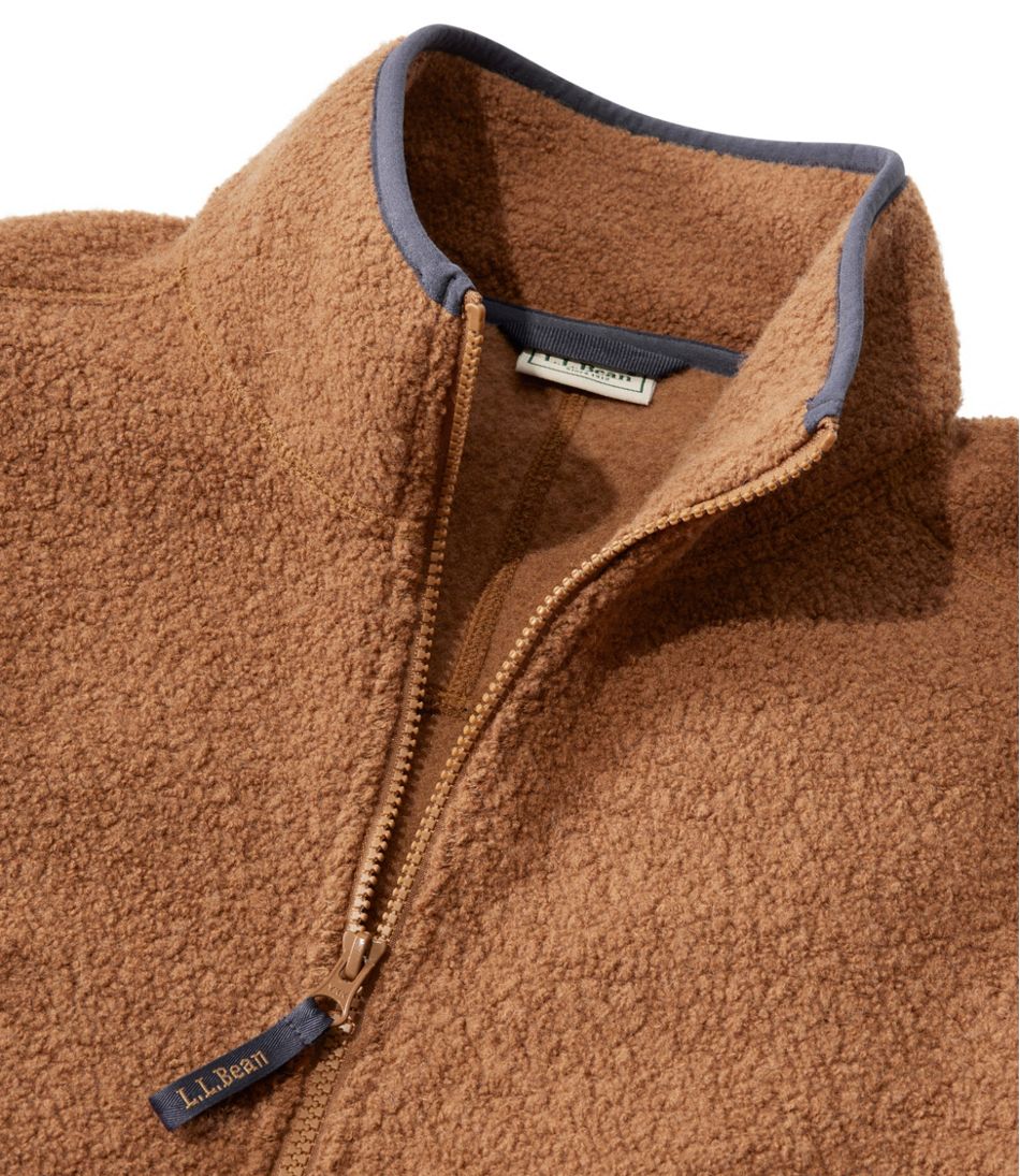 Men's All Season Wool Fleece Full-Zip Sweater L.L.Bean Classic