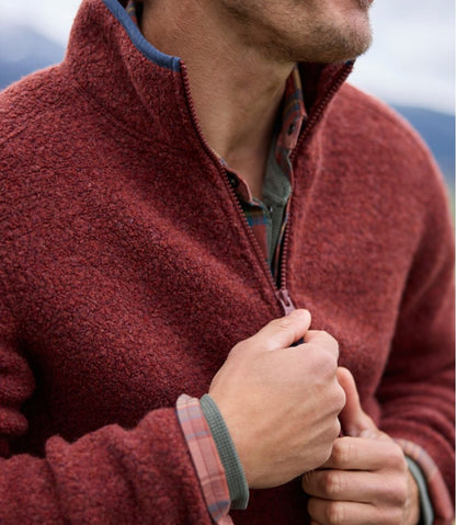 Men's All Season Wool Fleece Full-Zip Sweater L.L.Bean Classic
