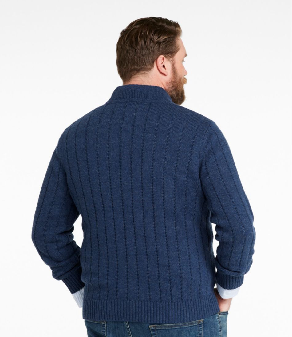 Men's Riverton Wool/Cotton Sweater, Mockneck L.L.Bean Everyday