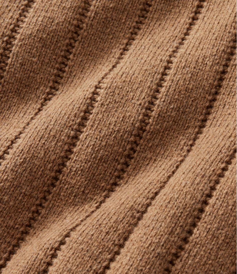 Men's Riverton Wool/Cotton Sweater, Mockneck L.L.Bean Everyday