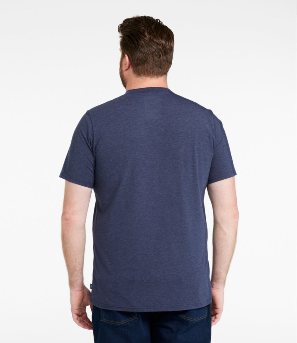 Men's Comfort Stretch Performance® Pima Tee, Short-Sleeve Without Pocket L.L.Bean Value