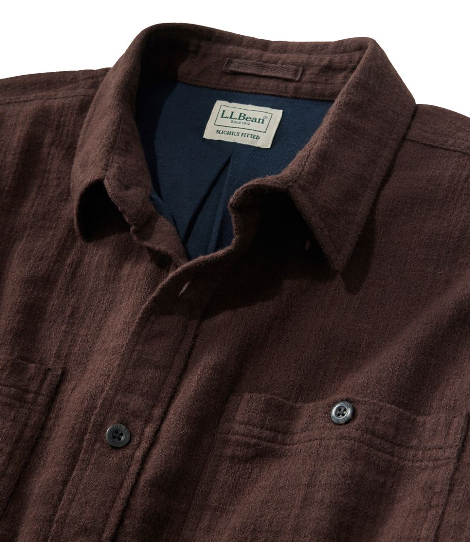 Men's 1912 Field Flannel Shirt, Lined, Slightly Fitted Untucked Fit L.L.Bean Premium