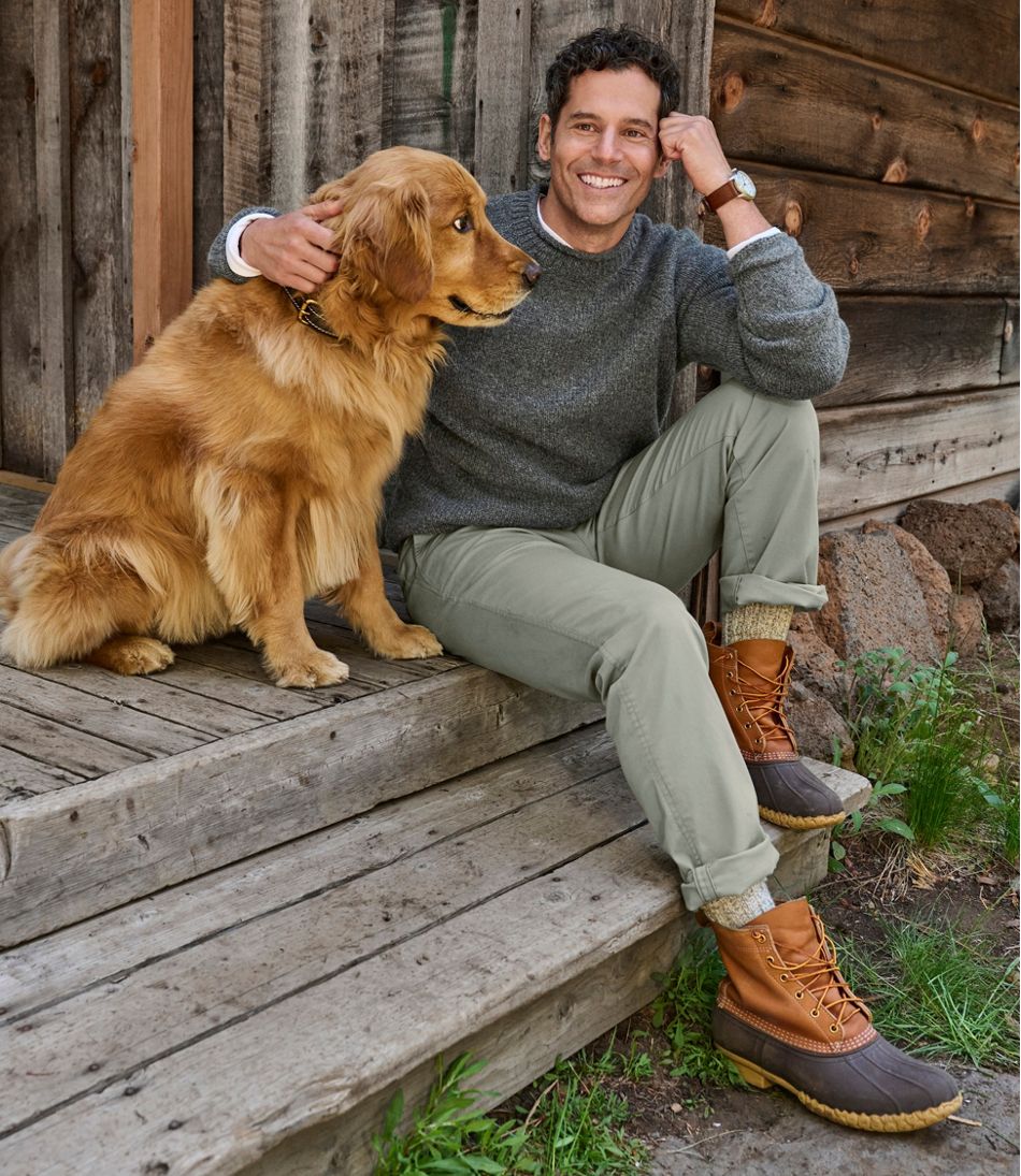 Men's Bean's Classic Ragg Wool Sweater, Rollneck L.L.Bean Popular