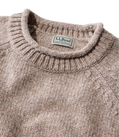 Men's Bean's Classic Ragg Wool Sweater, Rollneck L.L.Bean Popular