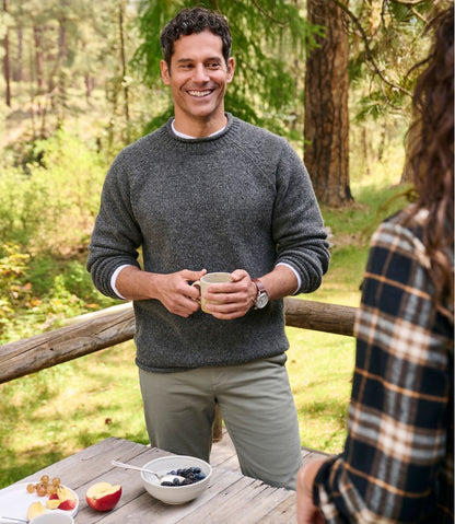 Men's Bean's Classic Ragg Wool Sweater, Rollneck L.L.Bean Popular