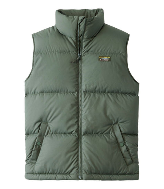 Men's Mountain Classic Down Vest L.L.Bean Top Pick