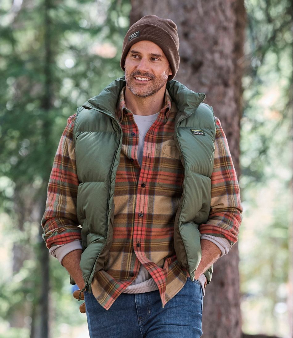 Men's Mountain Classic Down Vest L.L.Bean Top Pick