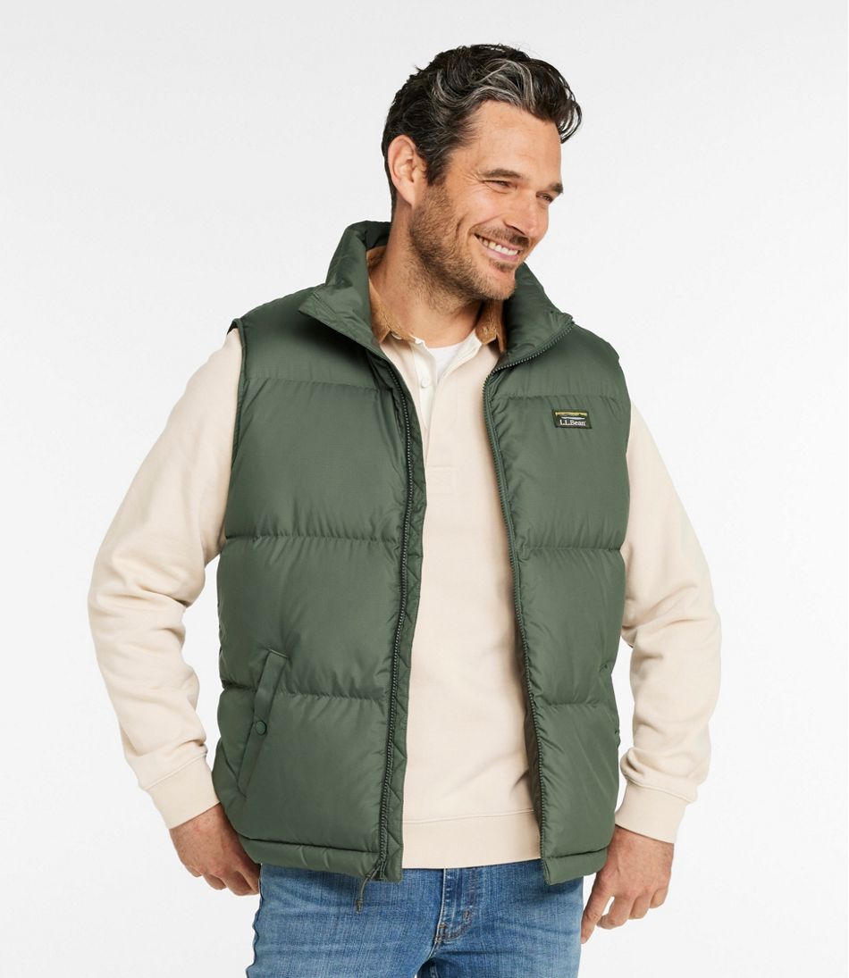 Men's Mountain Classic Down Vest L.L.Bean Top Pick