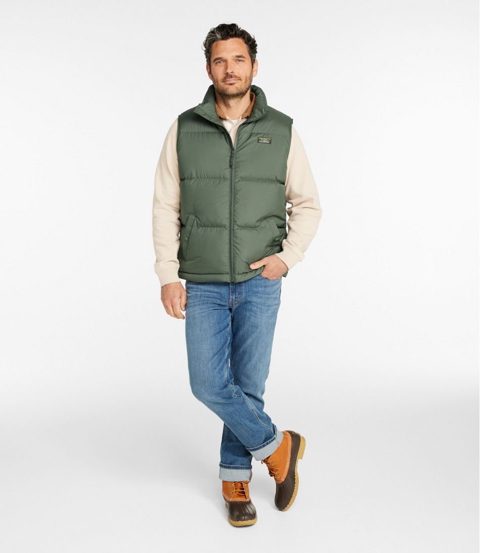 Men's Mountain Classic Down Vest L.L.Bean Top Pick