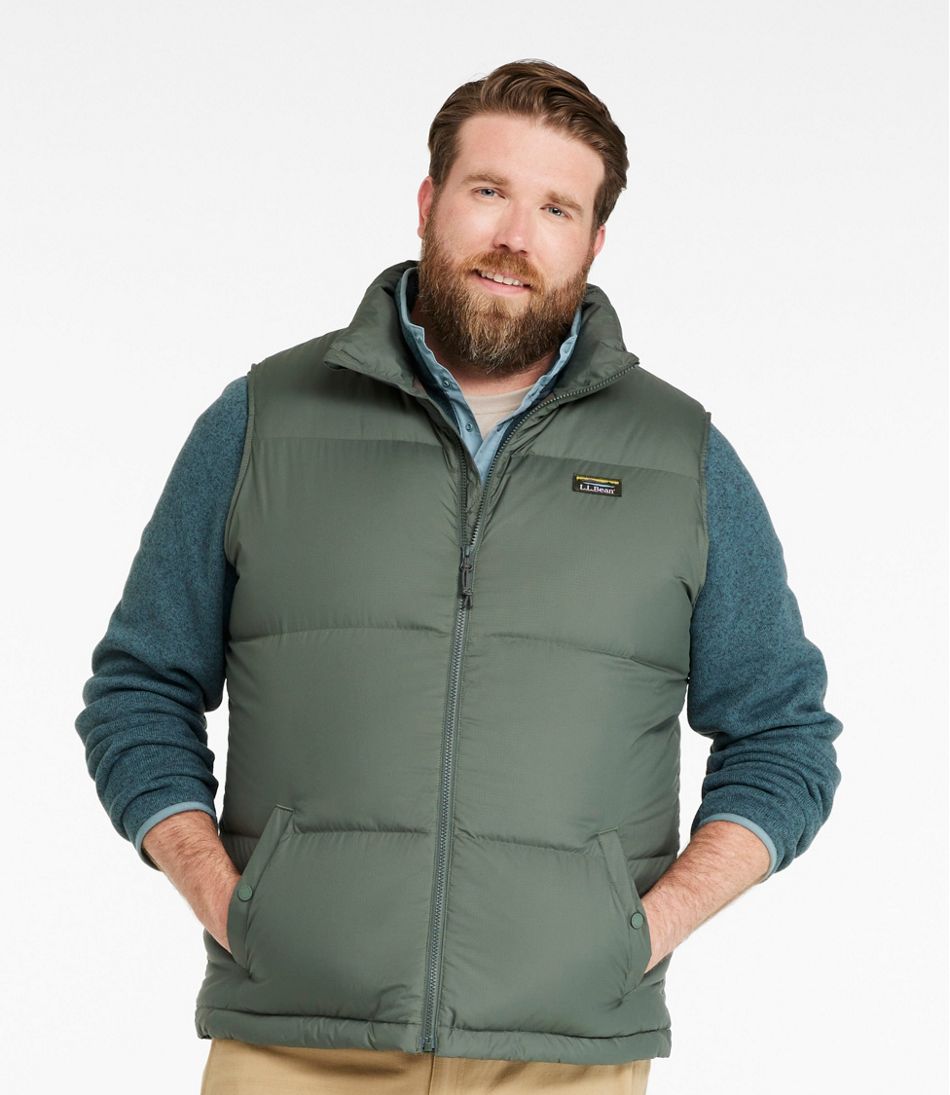 Men's Mountain Classic Down Vest L.L.Bean Top Pick